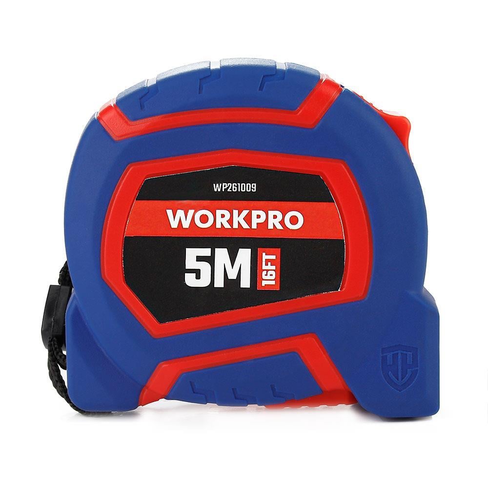 WorkproWORKPRO WP261009 5Mx19mm/16Ft. Naylon Kaplama Sarı Çelik Şerit MetreWP261009