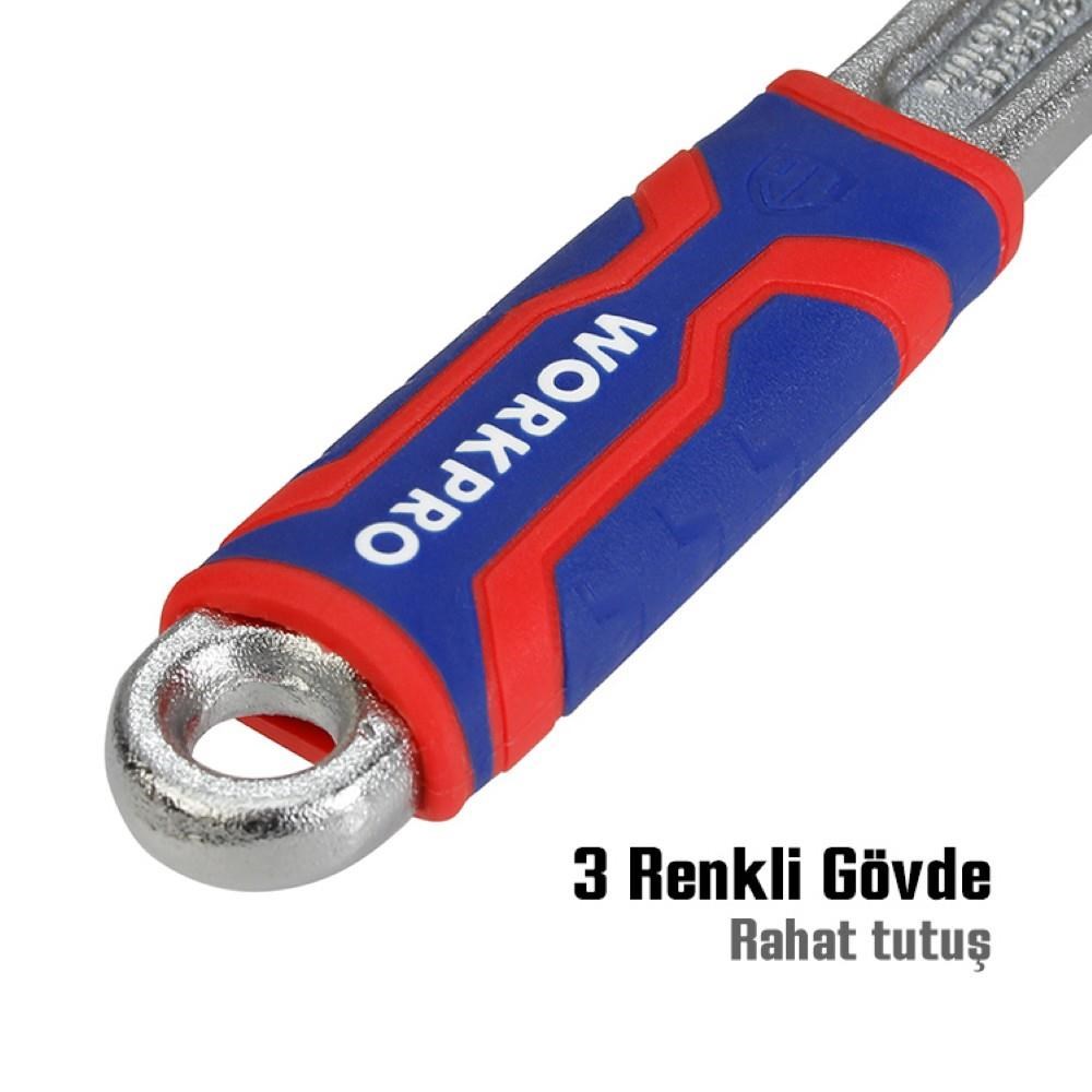 WorkproWORKPRO WP272010 150mm Cr-V Profesyonel Kurbağacık AnahtarWP272010