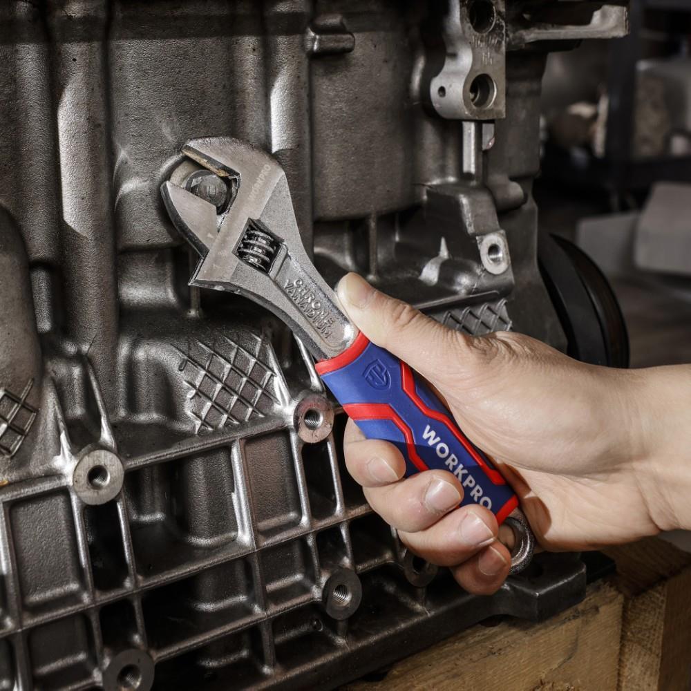 WorkproWORKPRO WP272010 150mm Cr-V Profesyonel Kurbağacık AnahtarWP272010