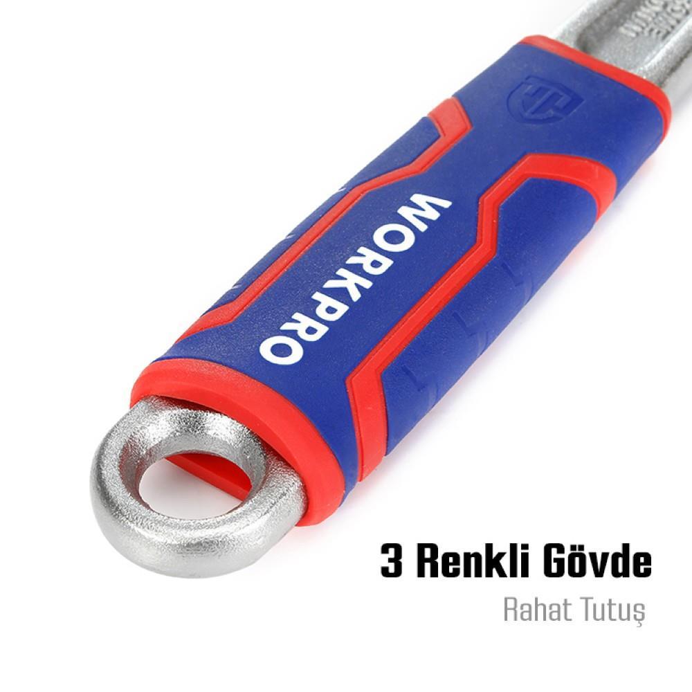 WorkproWORKPRO WP272012 250mm Cr-V Profesyonel Kurbağacık AnahtarWP272012