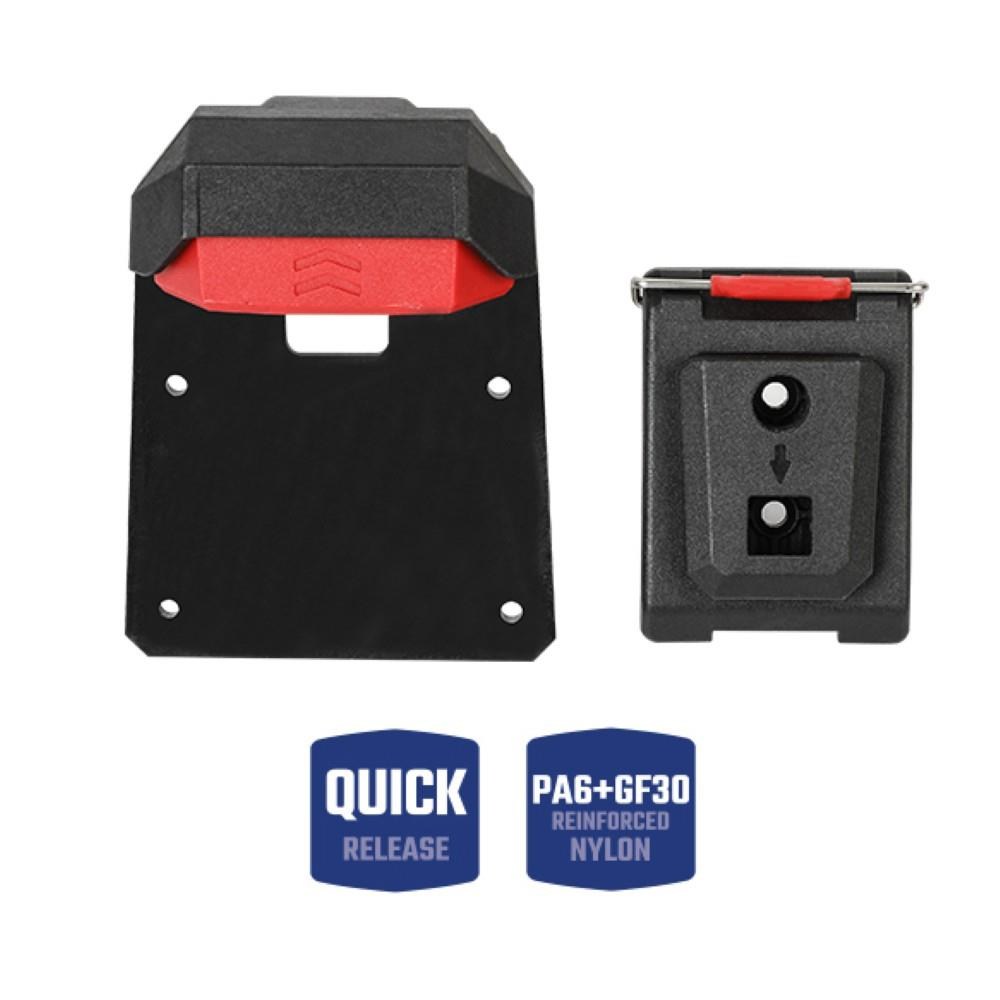 WorkproWORKPRO WP281079 Smart Clip Bel Tipi Alet Çantası Hızlı Tak-Çıkar Kemer Klipsi + Çanta Bağlantı AdaptörüWP281079