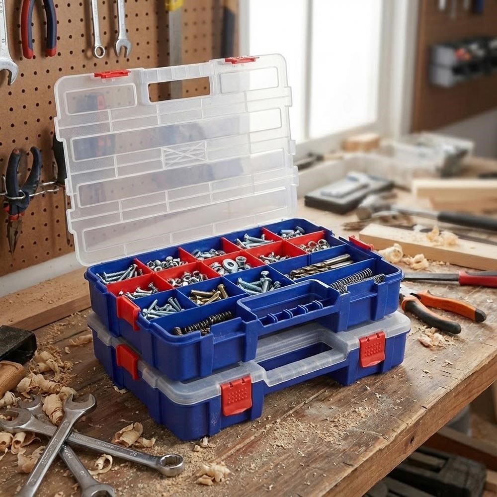 WorkproWORKPRO WP283007 38x30x6,8mm Profesyonel İstiflenebilir OrganizerWP283007