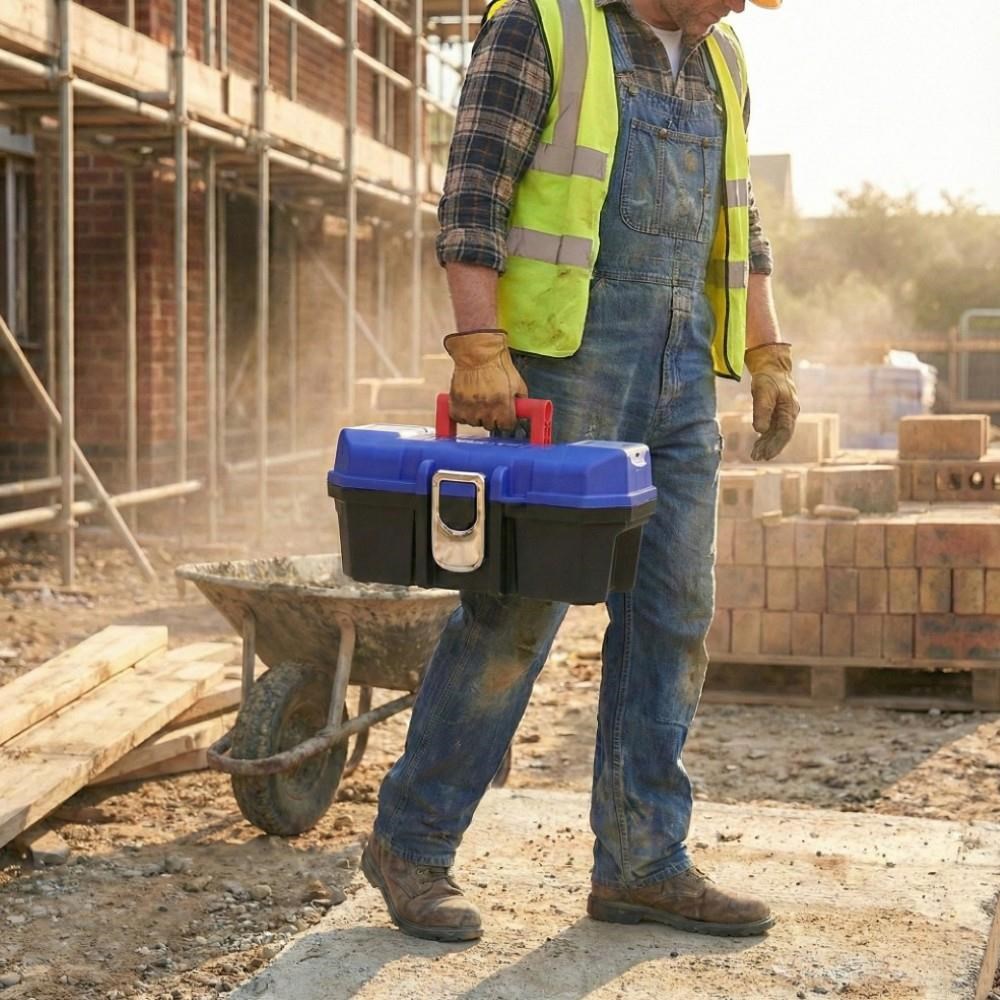 WorkproWORKPRO WP283021 13’’ Metal Kilitli Plastik Takım ÇantasıWP283021
