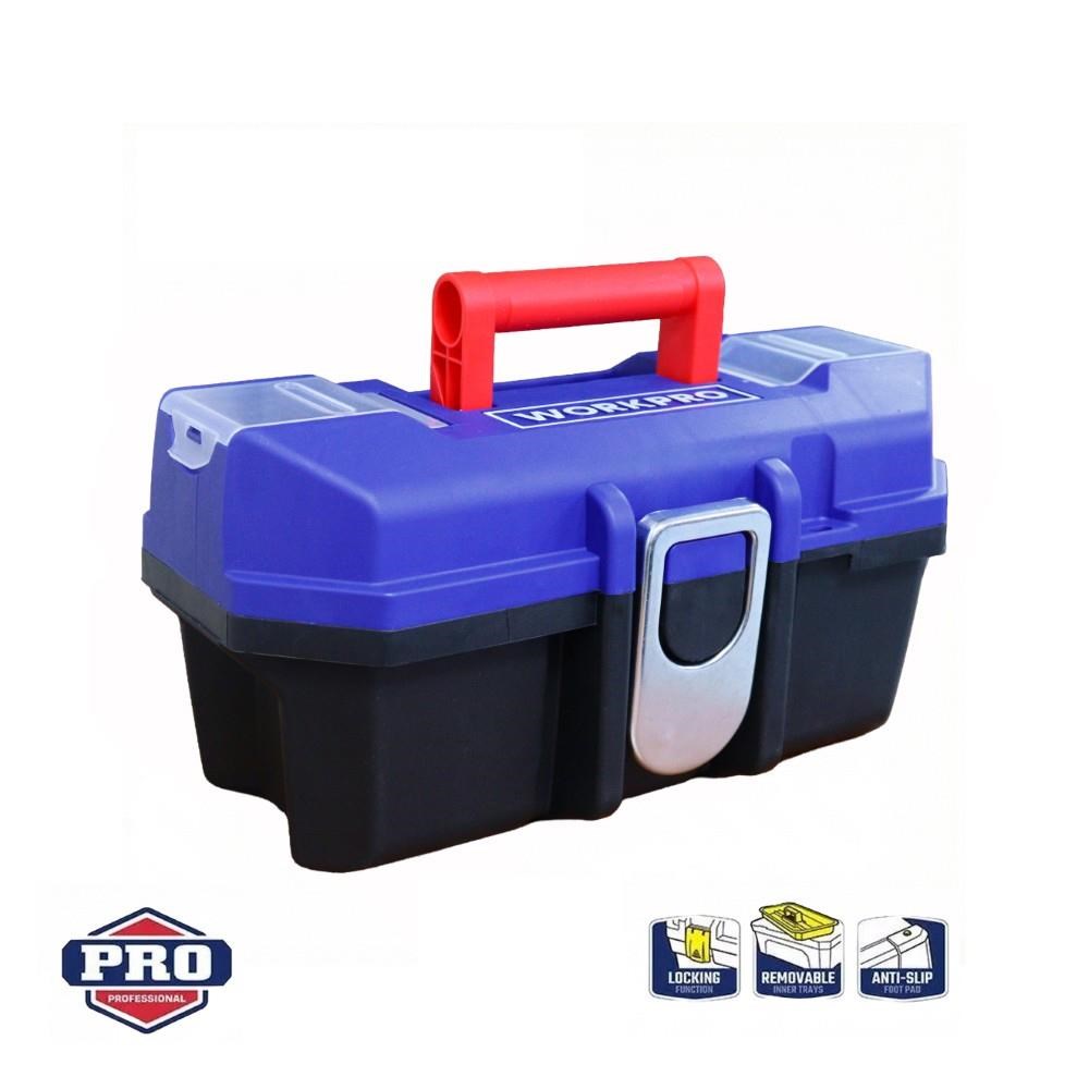 WorkproWORKPRO WP283021 13’’ Metal Kilitli Plastik Takım ÇantasıWP283021