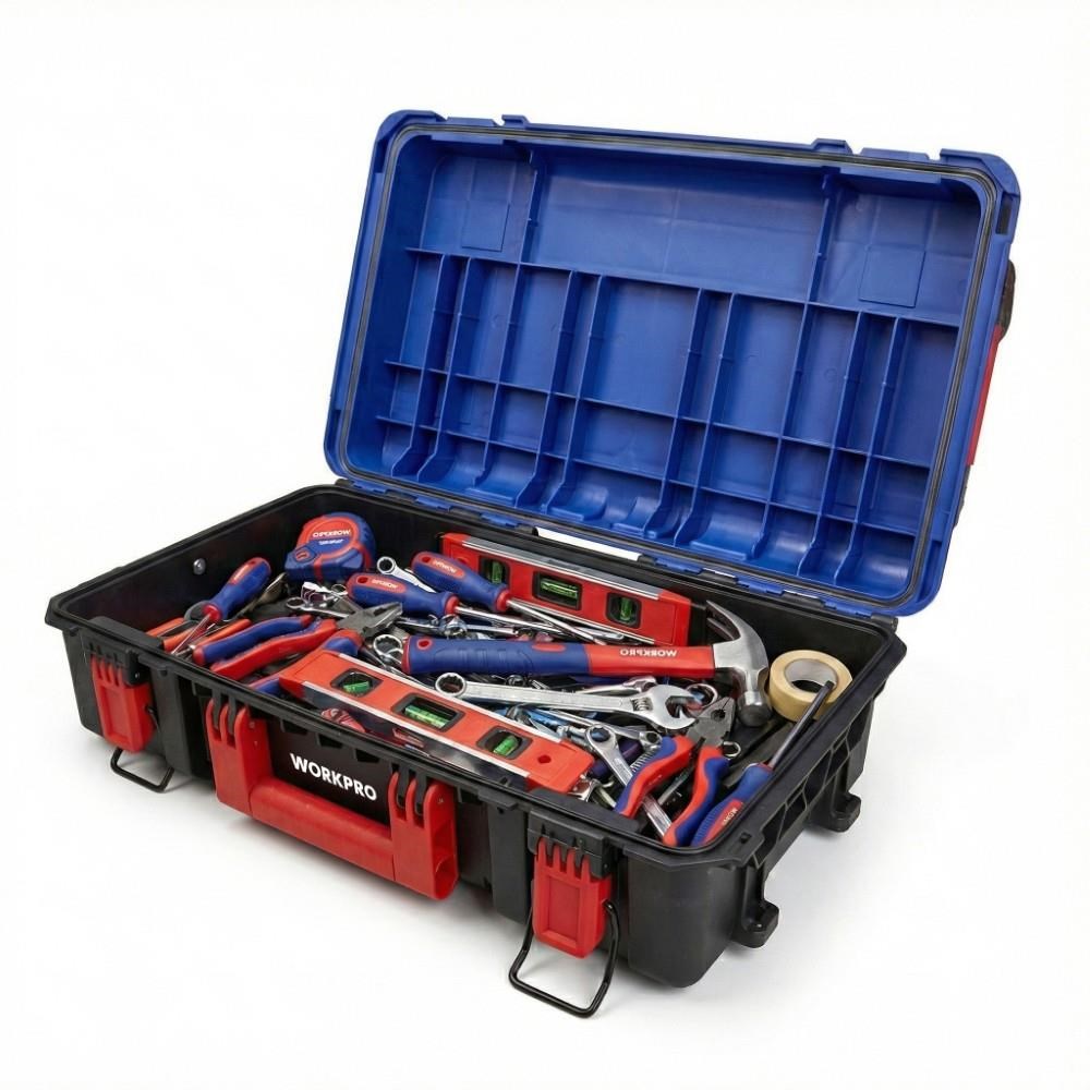 WorkproWORKPRO WP283030 32Lt 56x34,5x16,5cm İstiflenebilir Profesyonel Takım ÇantasıWP283030