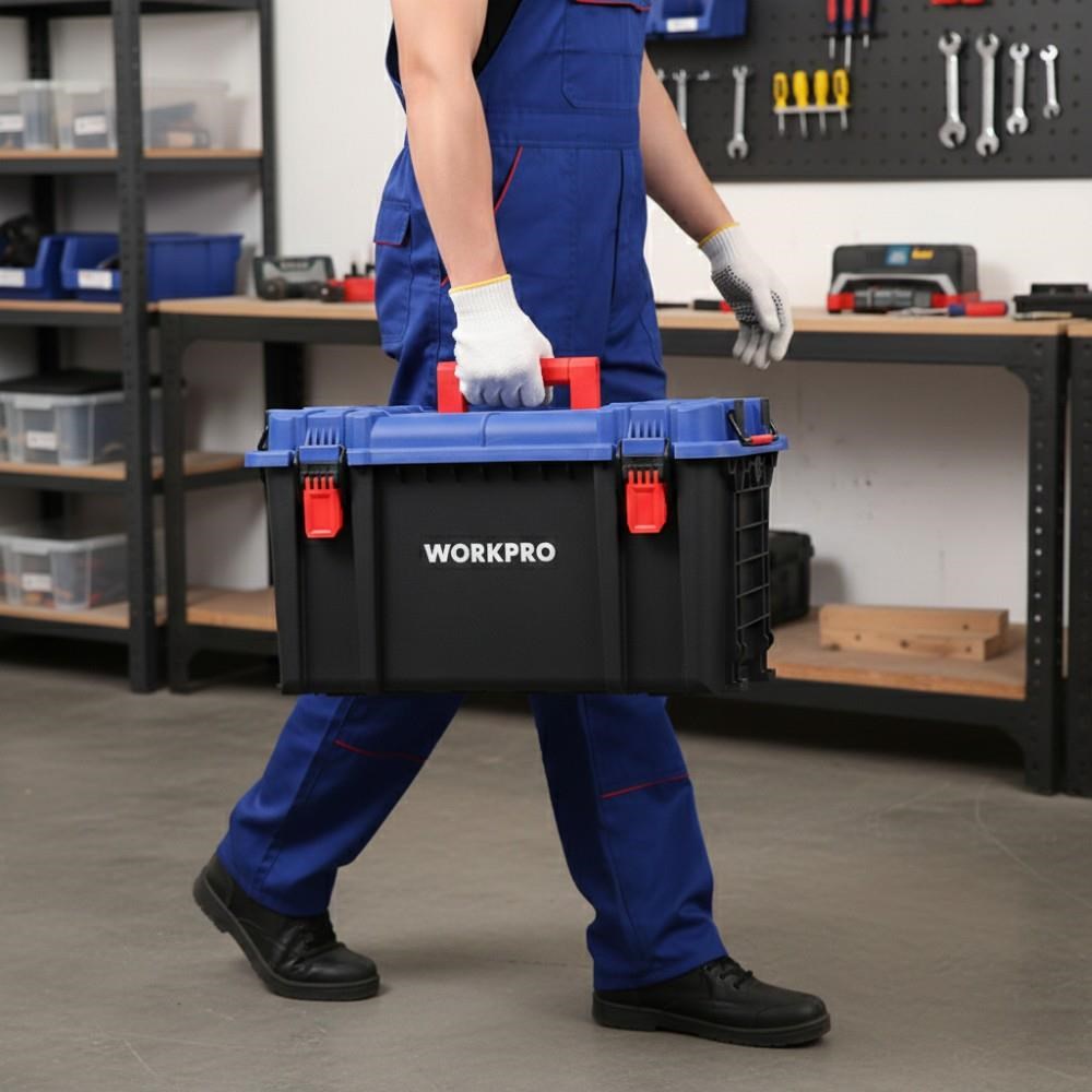 WorkproWORKPRO WP283031 38Lt 56x34x33cm Kilitli Profesyonel Takım ÇantasıWP283031
