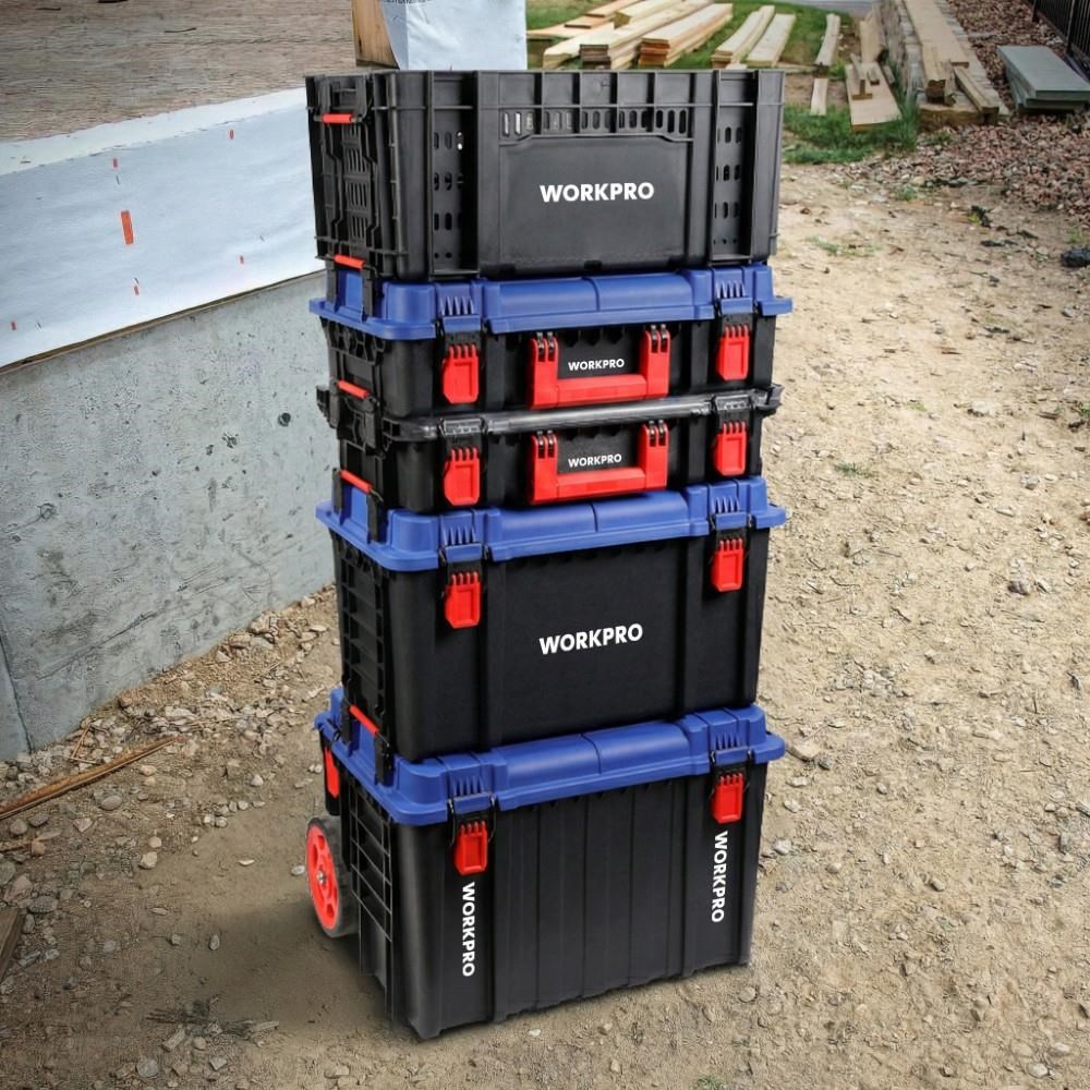 WorkproWORKPRO WP283031 38Lt 56x34x33cm Kilitli Profesyonel Takım ÇantasıWP283031