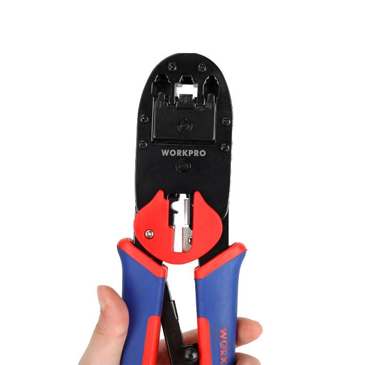 WorkproWORKPRO WP292001 RJ45/RJ11/RJ12/RJ22 Profesyonel Konnektör Sıkma PensesiWP292001