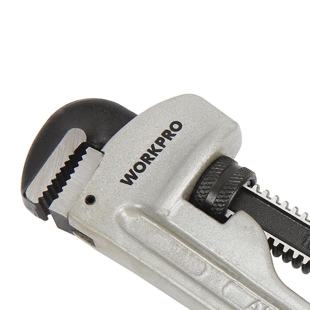 WorkproWORKPRO WP302006 250MM Alüminyum Saplı Stilson Profesyonel Boru AnahtarıWP302006