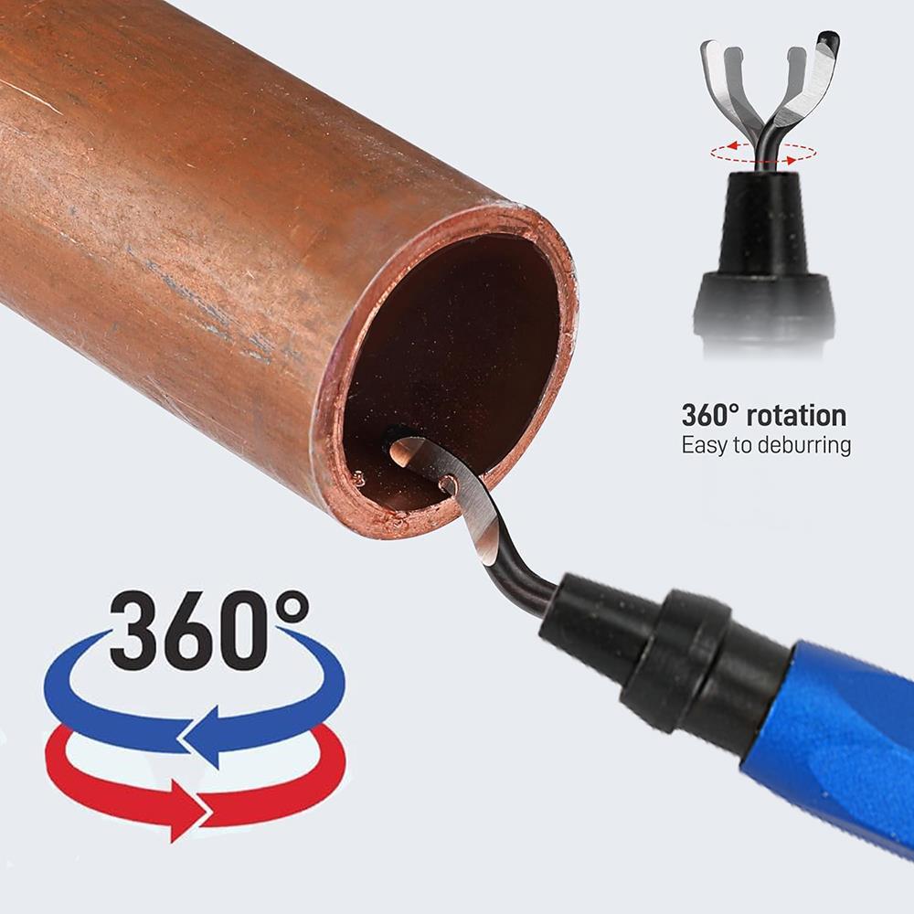 WorkproWORKPRO WP309010 Profesyonel Çapak Temizleme Kalemi + 3 Parça BıçakWP309010