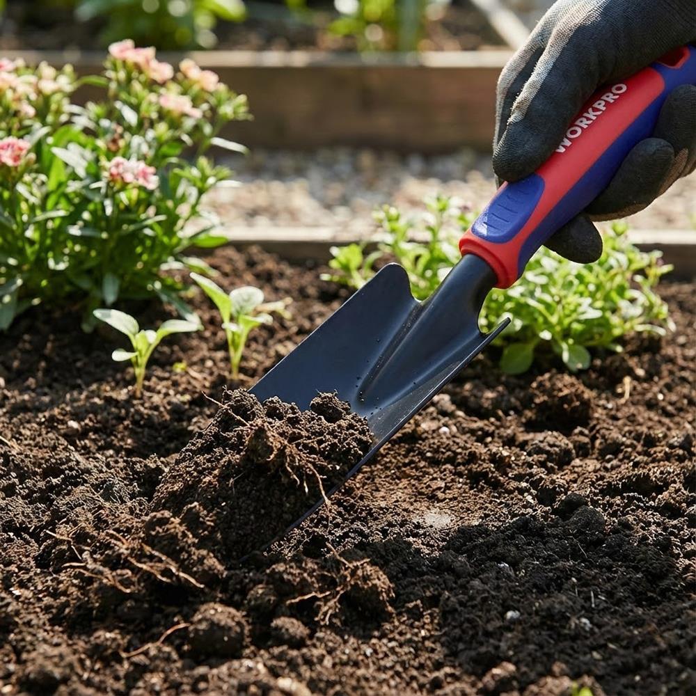 WorkproWORKPRO WP331026 300x53mm Çelik Profesyonel Mini Dar Bahçe KüreğiWP331026