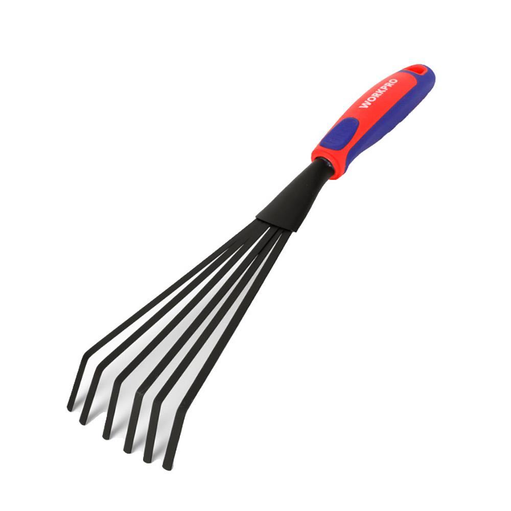 WorkproWORKPRO WP331028 360x87mm Çelik Profesyonel Mini Bahçe TırmığıWP331028