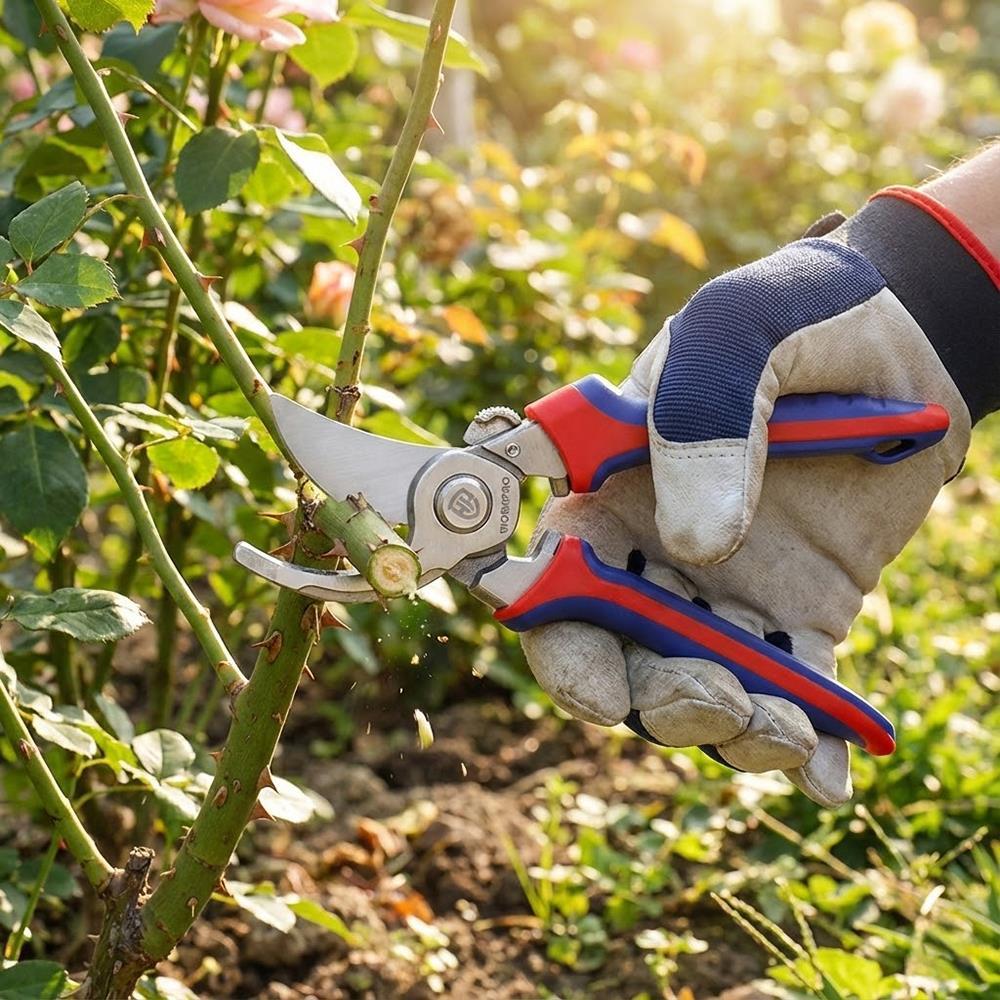 WorkproWORKPRO WP332013 220mm Bypass Cr-V Profesyonel Bağ Bahçe Dal Budama MakasıWP332013