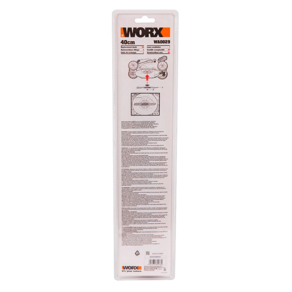 WorxWORX WA0029 40CM WG743E Çim Biçme Makinesi için Yedek BıçakWA0029