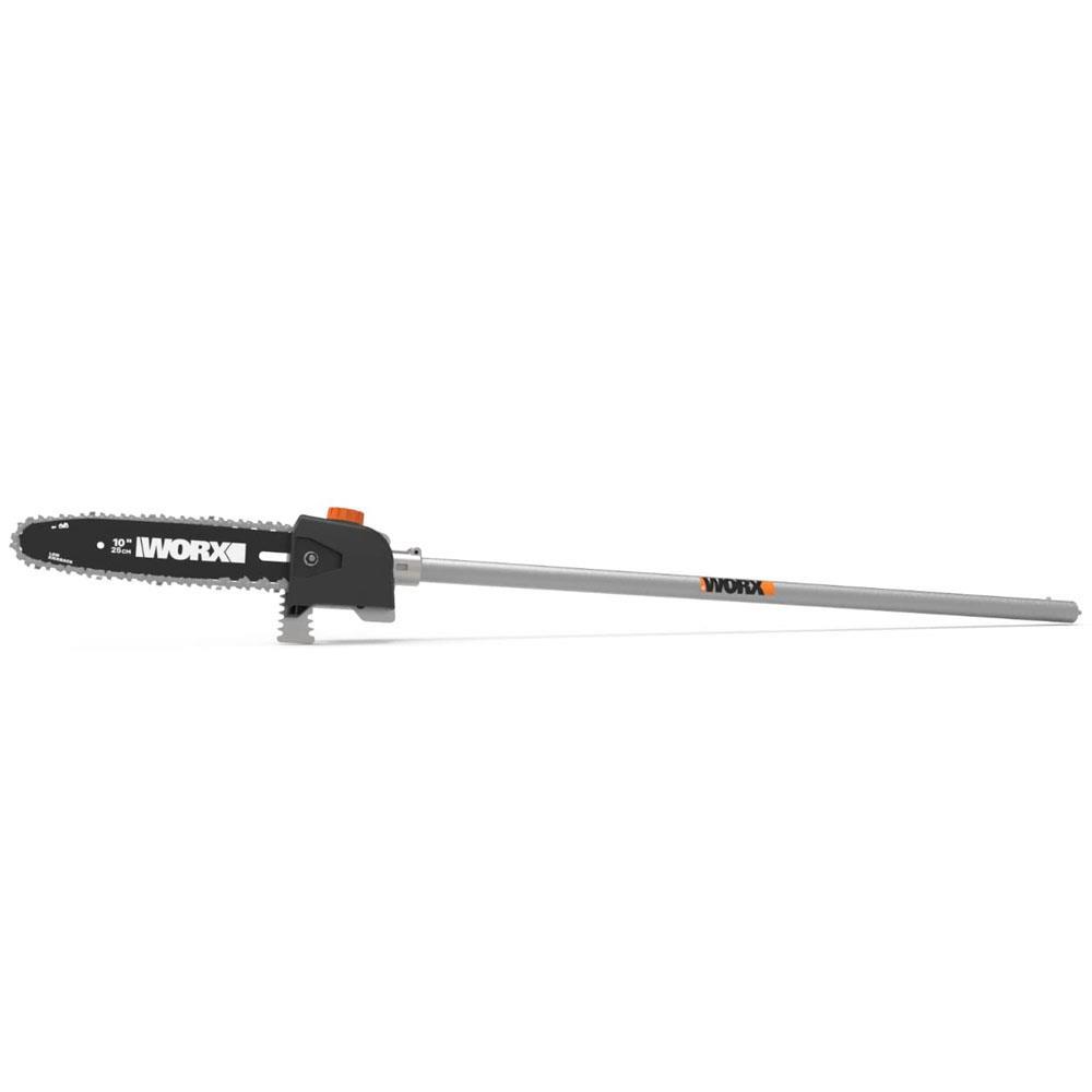 WorxWORX WA0222 WG186E.1 ile Uyumlu 25CM Teleskobik Uzatmalı Zincirli Dal Budama BaşlığıWA0222