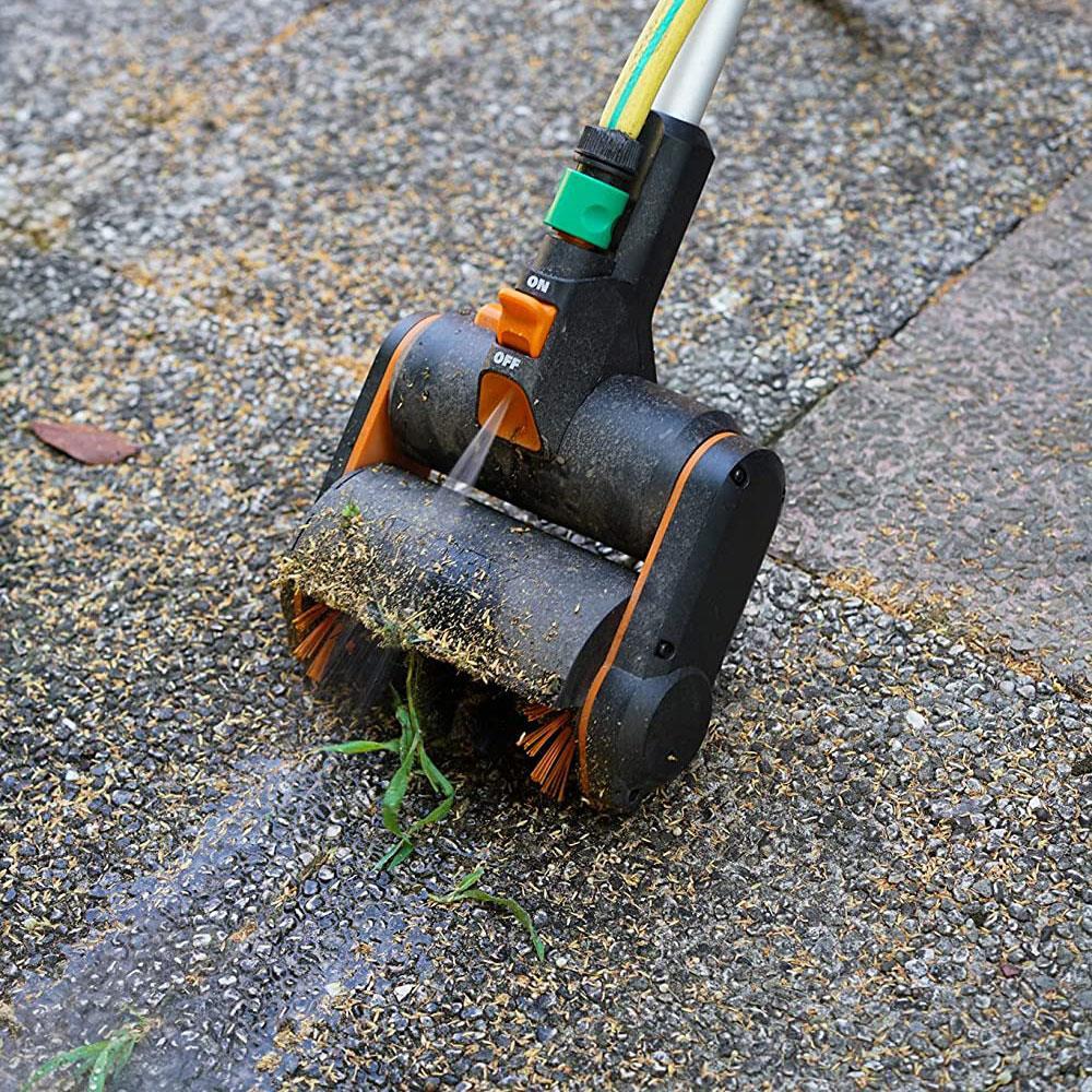 WorxWORX WA0293 WG441E ile Uyumlu Sert ve Derz Dolgu Yüzeyler İçin 165mm Çelik Tel Destekli Temizlik FırçasıWA0293