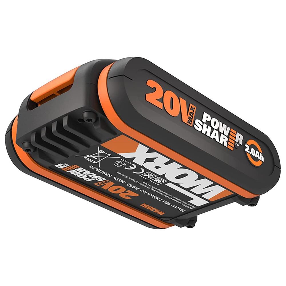 WorxWORX WA3551 20Volt 2.0Ah. Li-ion PowerShare Yedek AküWA3551