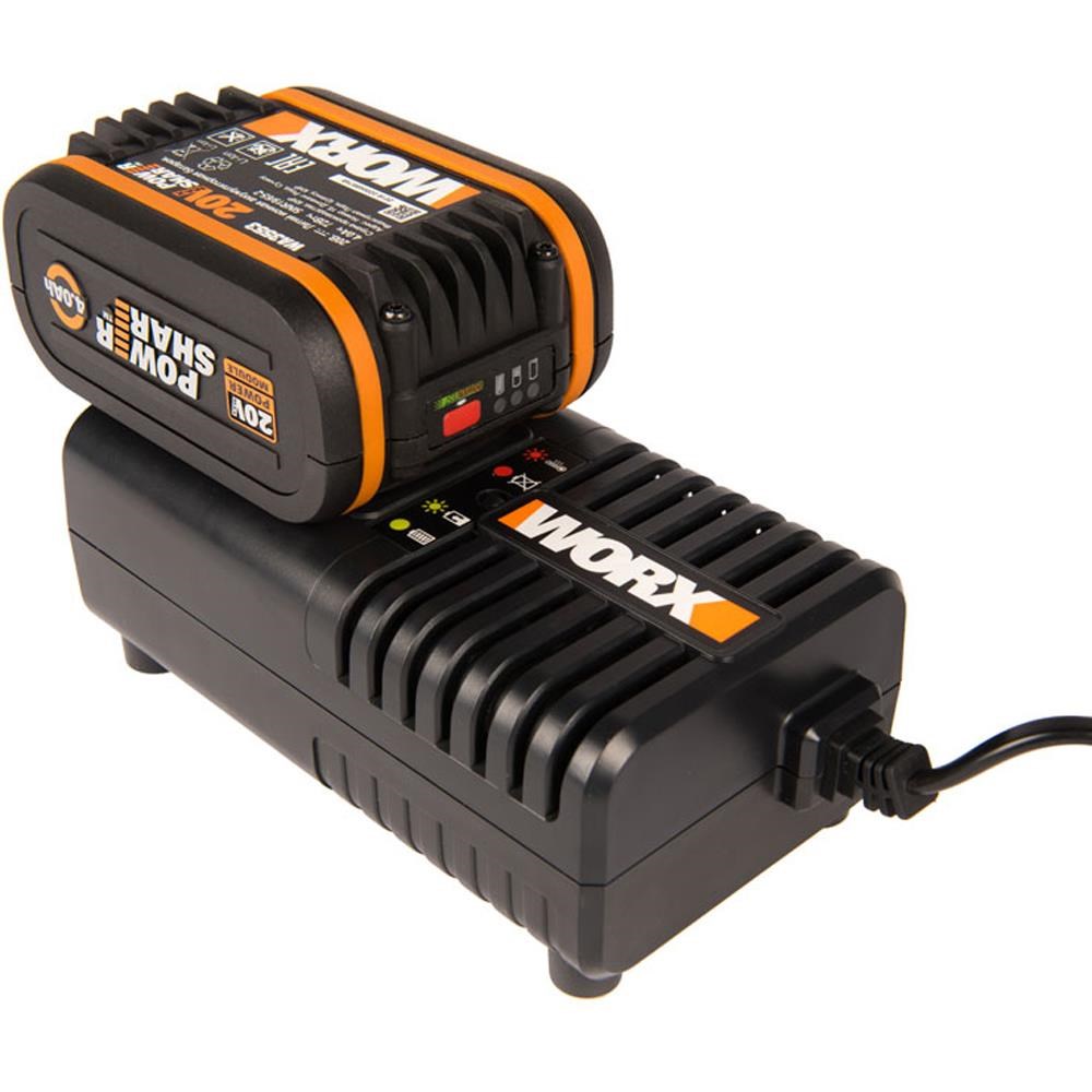 WorxWORX WA3604 20Volt 4.0Ah PowerShare Li-ion Akü ve Akü Şarj CihazıWA3604