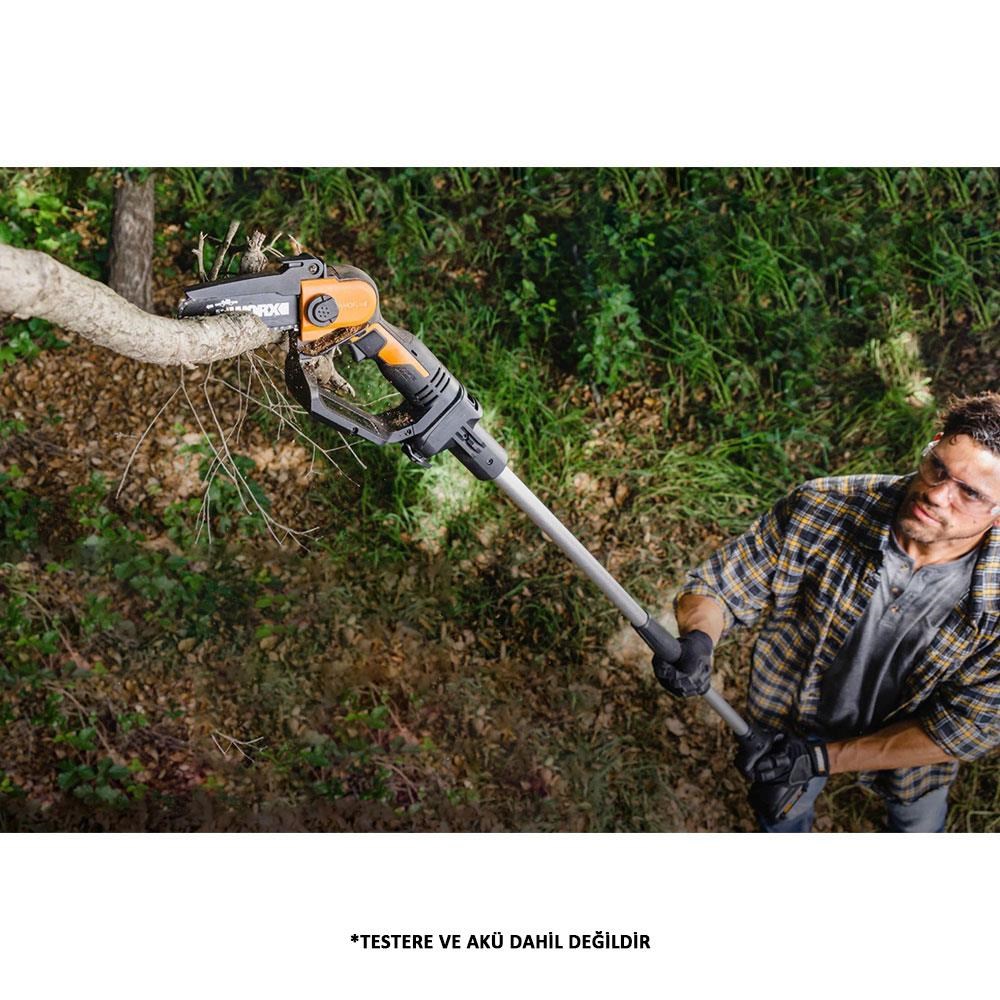 WorxWORX WA4301 WG324E İçin 125CM Alüminyum Uzatma AparatıWA4301