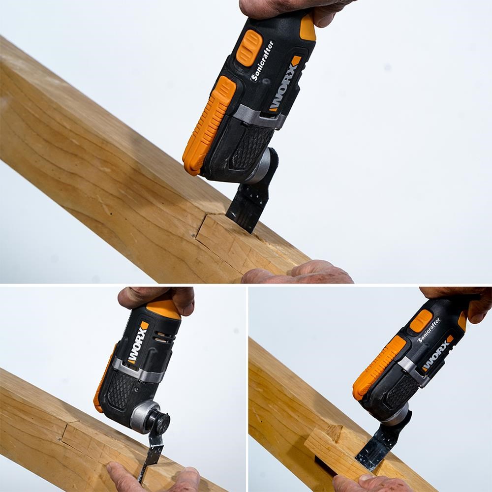WorxWORX WA4948 Çok Amaçlı Raspalama Makinası İçin 35x40mm Ahşap, Fiberglas, PVC Universal Kesme BıçağıWA4948