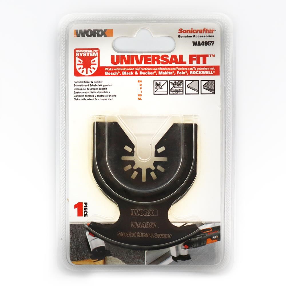 WorxWORX WA4957 Çok Amaçlı Raspalama Makinası İçin 65mm Universal Kazıma ve Halı Kesme BıçağıWA4957