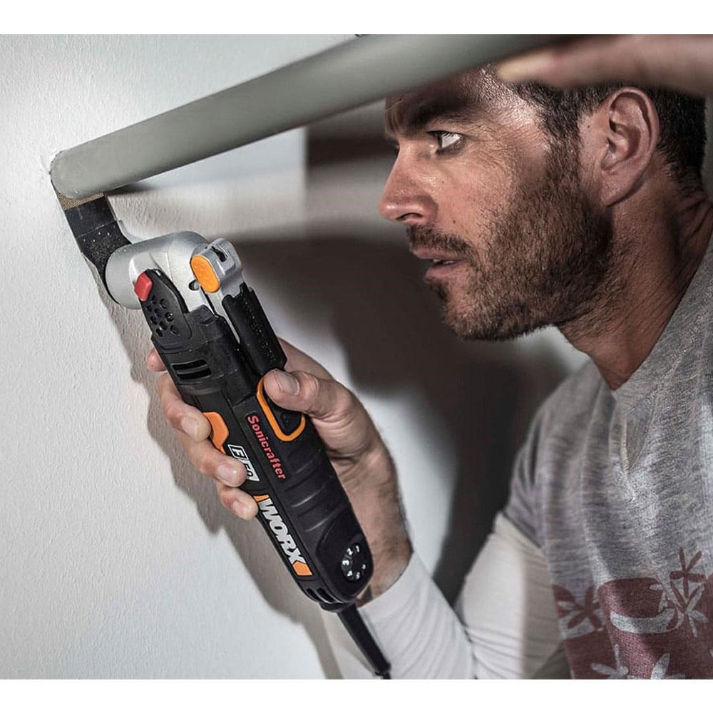 WorxWORX WA4960 Çok Amaçlı Raspalama Makinası İçin 35x40mm Ahşap, PVC Universal Kesme ve Zımparalama BıçağıWA4960