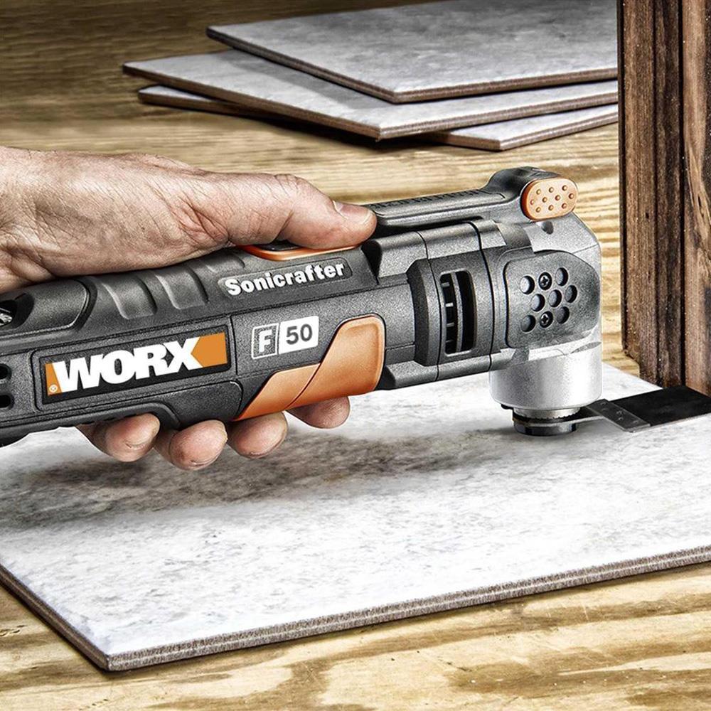 WorxWORX WA4986 Çok Amaçlı Raspalama Makinası İçin 10x20mm Metal, Ahşap, Fiberglas, PVC Universal Hassas Kesme BıçağıWA4986