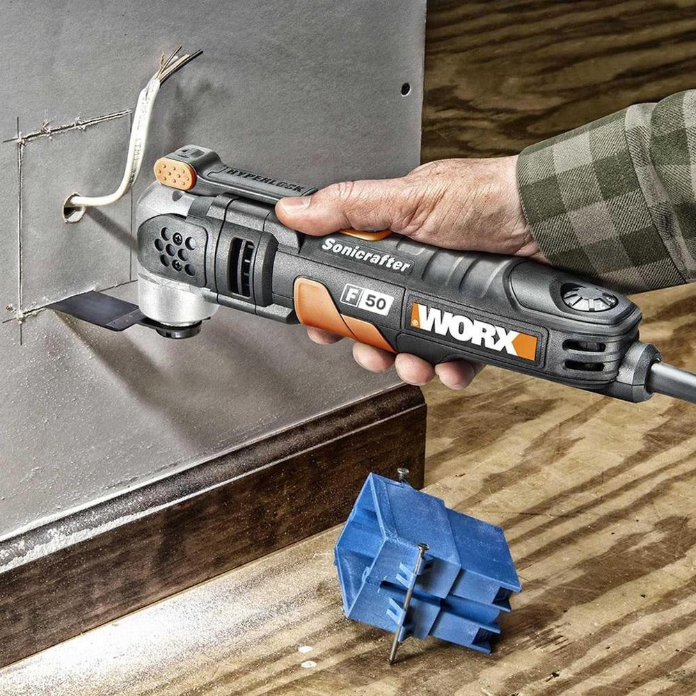 WorxWORX WA4988 Çok Amaçlı Raspalama Makinası İçin 28x40mm Metal, Ahşap, Fiberglas, PVC Universal Kesme BıçağıWA4988