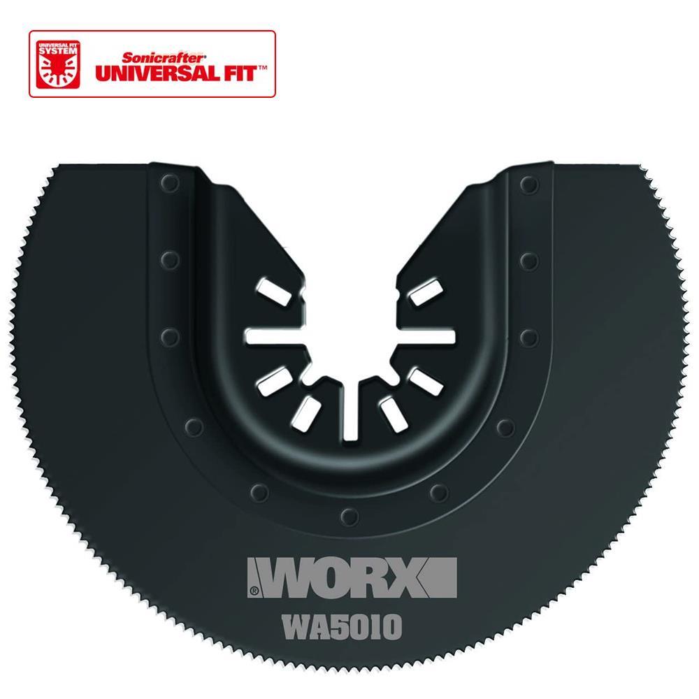 WorxWORX WA5010 Çok Amaçlı Raspalama Makinası İçin 80mm 180˚ Metal, Ahşap, Fiberglas, PVC Universal Kesme BıçağWA5010