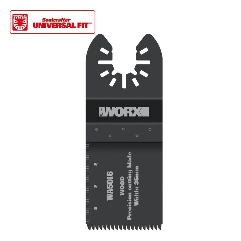 WorxWORX WA5016 Çok Amaçlı Raspalama Makinası İçin 35x40mm Ahşap ve PVC Universal Hassas Kesme BıçağıWA5016