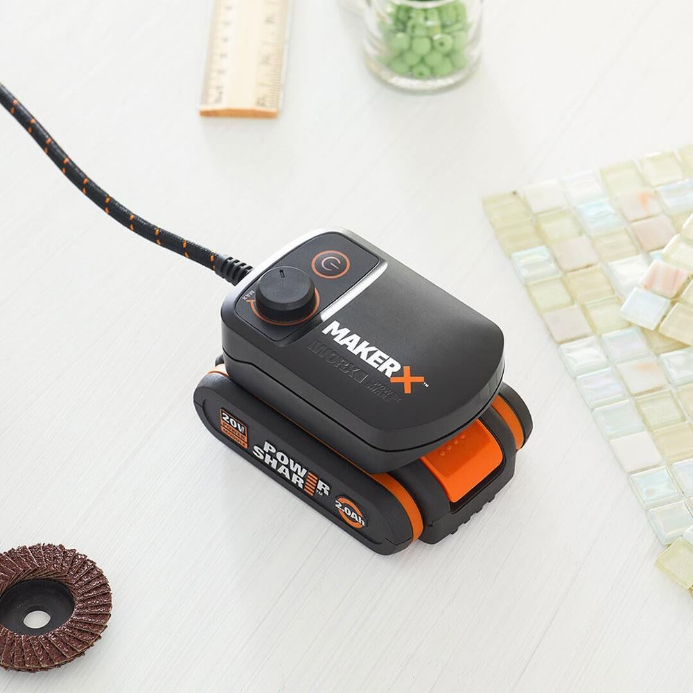 WorxWORX WA7160 MAKERX 20Volt HUB Devir Ayarlı Adaptör (Akü Dahil Değildir)WA7160