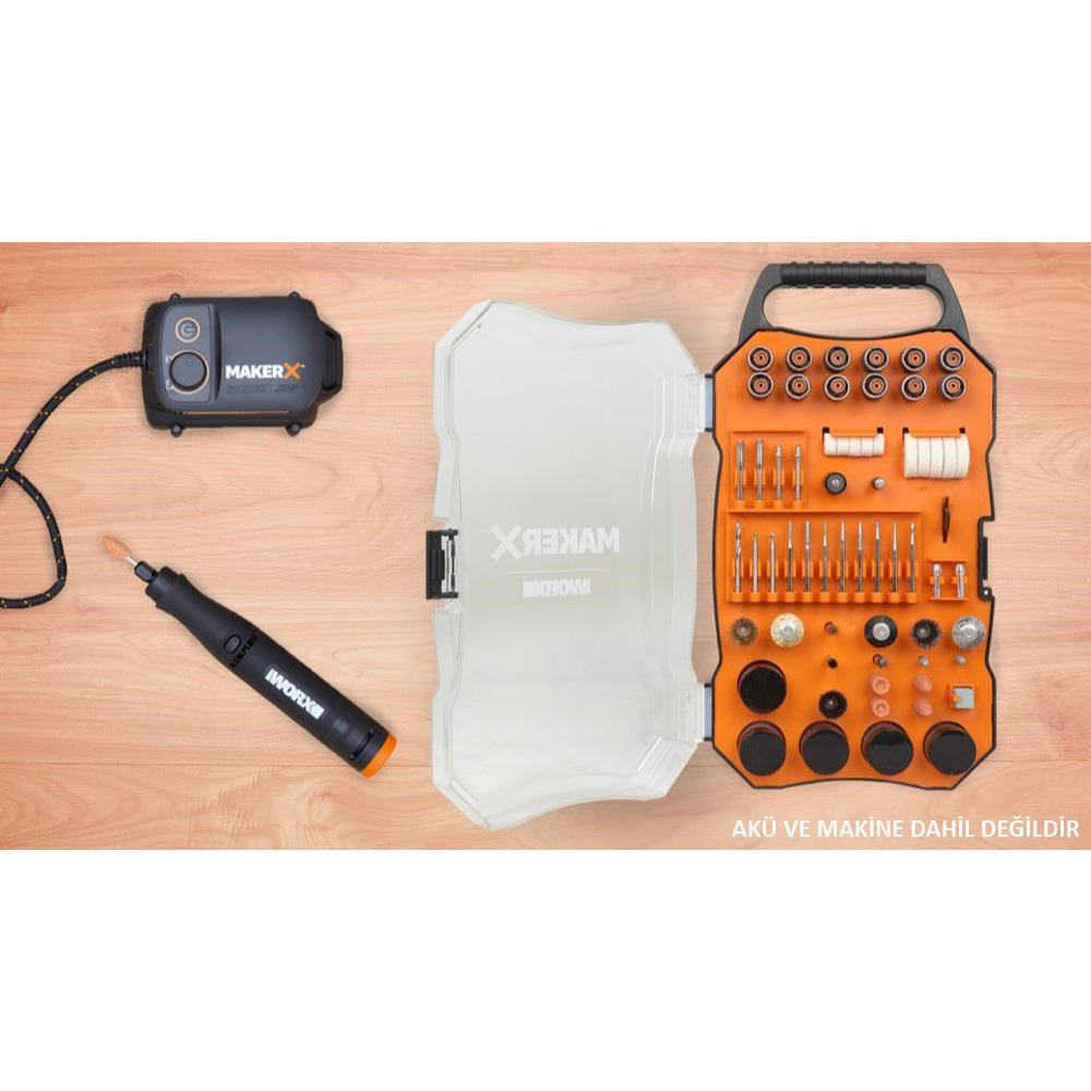 WorxWORX WA7208 201 Parça Universal Gravür Hobi Aksesuar SetiWA7208
