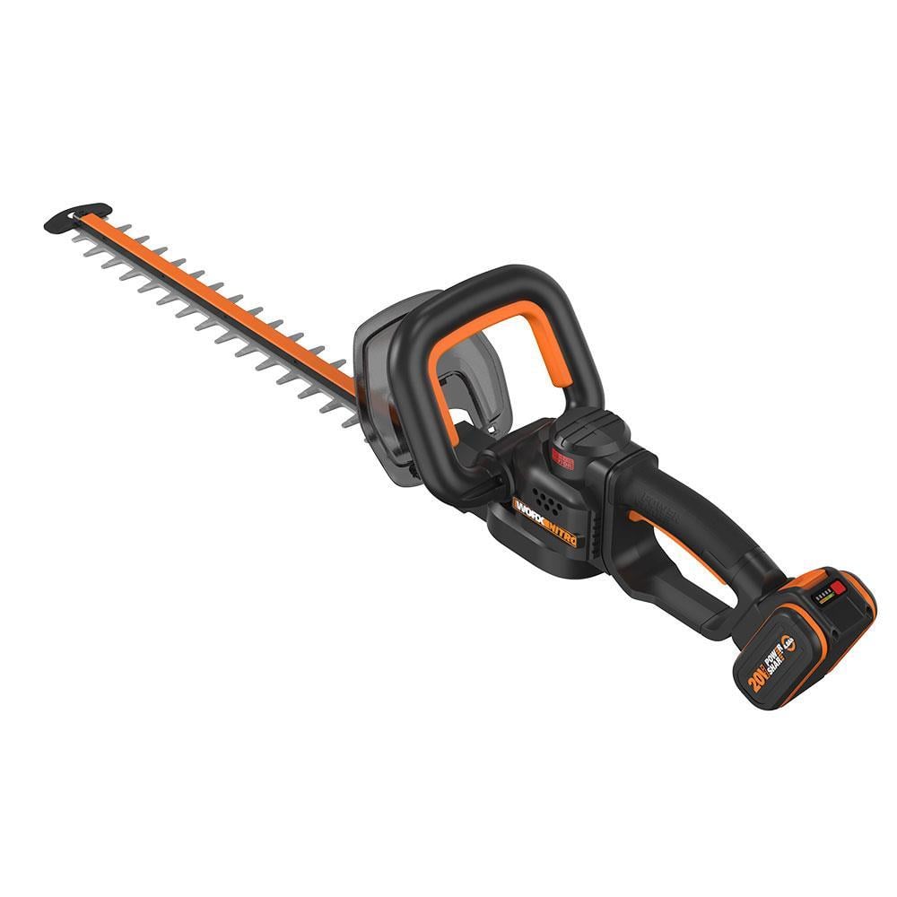 WorxWORX WG263E 20Volt 4.0Ah. Li-ion Tek Akülü 57CM Profesyonel Çit BudamaWG263E