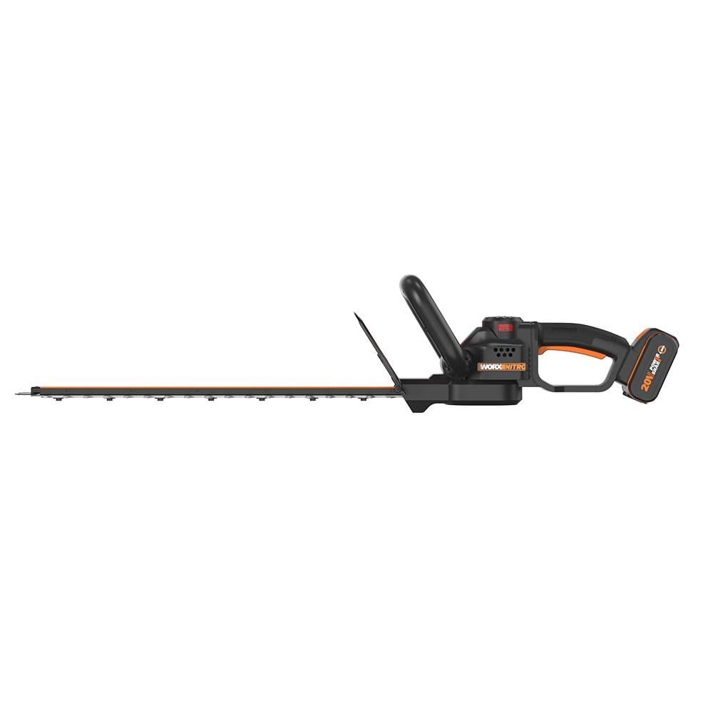 WorxWORX WG263E 20Volt 4.0Ah. Li-ion Tek Akülü 57CM Profesyonel Çit BudamaWG263E