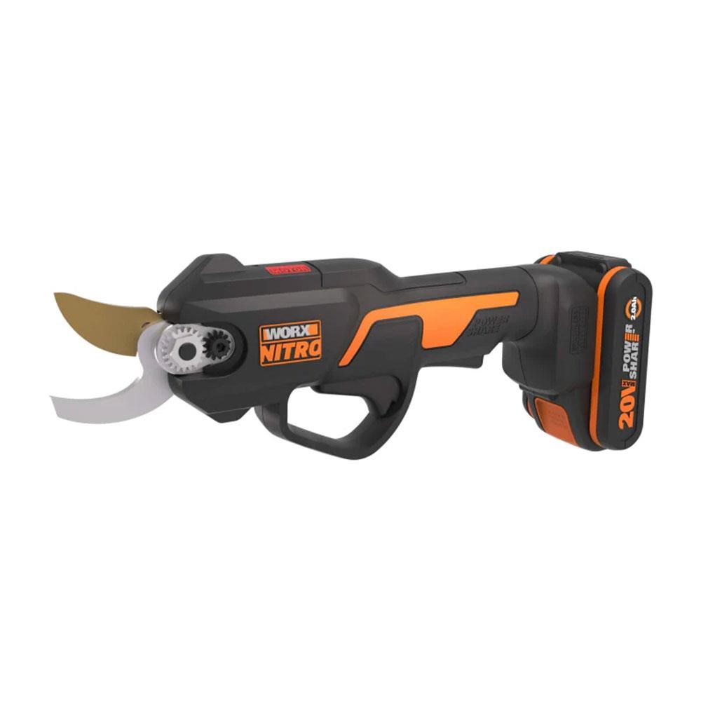 WorxWORX WG330E 20Volt 2.0A Li-ion Tek Akülü Profesyonel Kömürsüz Dal Budama MakasıWG330E