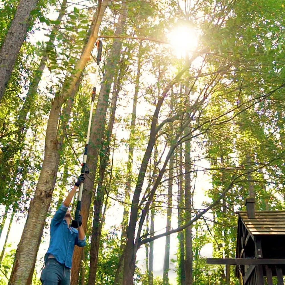 WorxWORX WG349E 20Volt 2.0Ah Li-ion Tek Akülü 20CM Profesyonel Teleskobik Saplı Açı Ayarlı Zincirli Dal BudamaWG349E