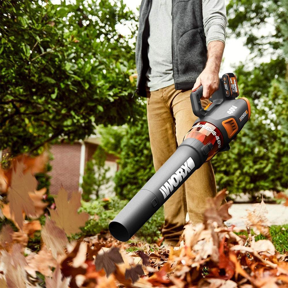 WorxWORX WG584E 40Volt 2.0Ah. Li-ion Kömürsüz Profesyonel Devir Ayarlı Yaprak ÜflemeWG584E