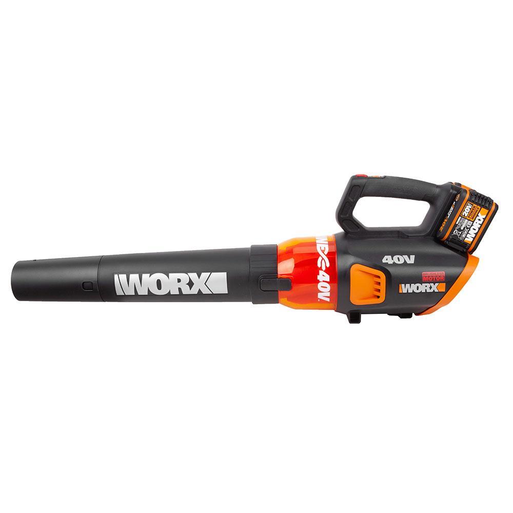 WorxWORX WG584E 40Volt 2.0Ah. Li-ion Kömürsüz Profesyonel Devir Ayarlı Yaprak ÜflemeWG584E