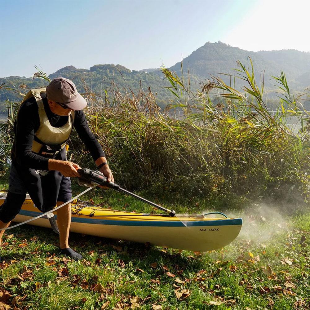 WorxWORX WG633E 20Volt 4.0Ah. Li-ion 56Bar Kömürsüz Basınçlı Yıkama Tabancası + 2 Parça Yıkama SetiWG633E