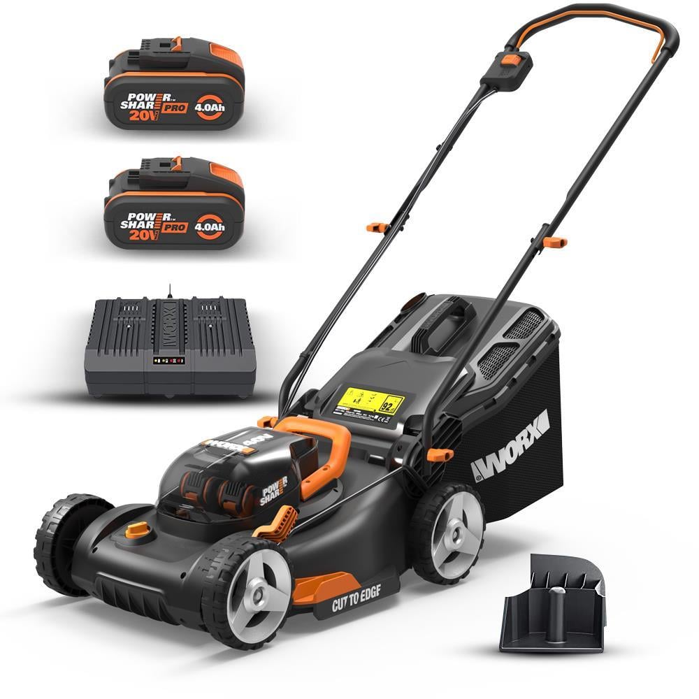 WorxWORX WG743E 40Volt 4.0Ah. Li-ion 40cm Profesyonel Şarjlı Çim BiçmeWG743E