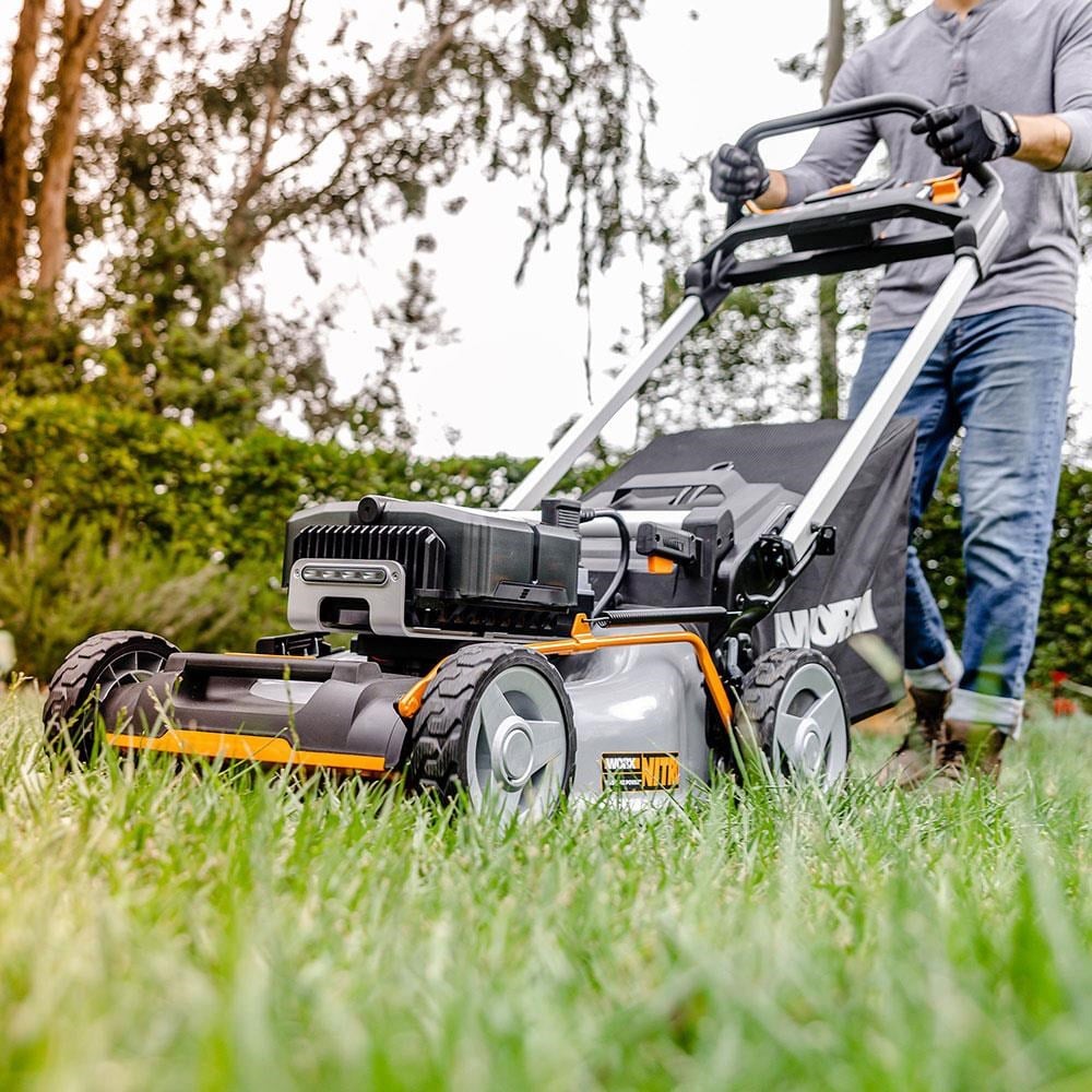 WorxWORX WG761E 80Volt 4.0Ah. Li-ion 51cm Profesyonel Kömürsüz Şarjlı Çim BiçmeWG761E