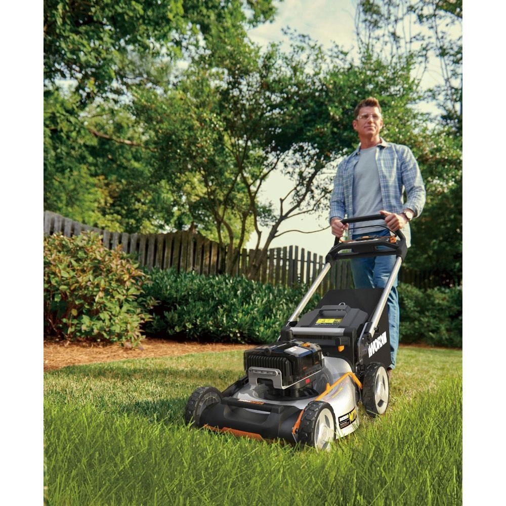 WorxWORX WG761E 80Volt 4.0Ah. Li-ion 51cm Profesyonel Kömürsüz Şarjlı Çim BiçmeWG761E