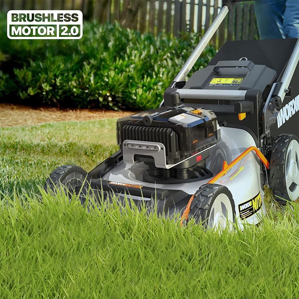 WorxWORX WG761E 80Volt 4.0Ah. Li-ion 51cm Profesyonel Kömürsüz Şarjlı Çim BiçmeWG761E