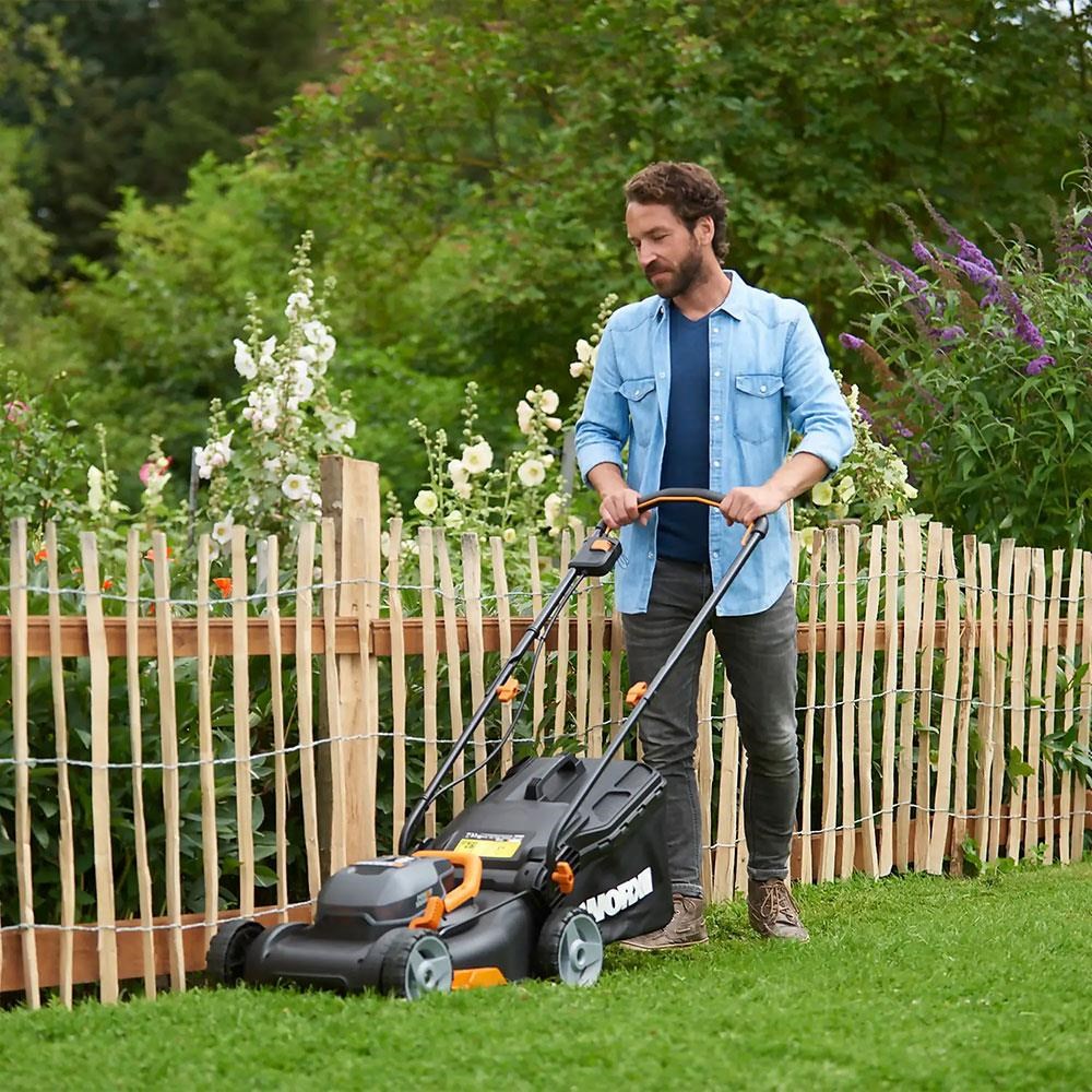 WorxWORX WG779E 40Volt 2.5Ah. Li-ion 34CM Profesyonel Şarjlı Çim BiçmeWG779E