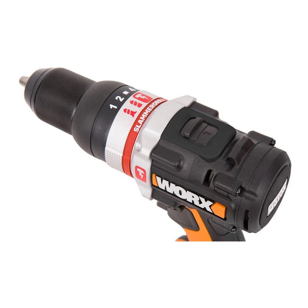 WorxWORX WX-JCR 20Volt/2.0Ah Li-ion Çift Akülü Kömürsüz Profesyonel Darbeli Şarjlı MatkapWX-JCR