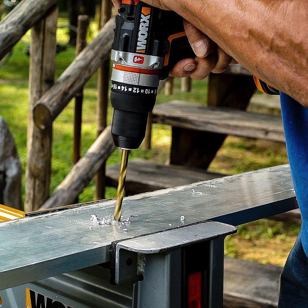 WorxWORX WX-JCR.9 20Volt Kömürsüz Profesyonel Darbeli Matkap (Akü Dahil Değildir)WX-JCR.9