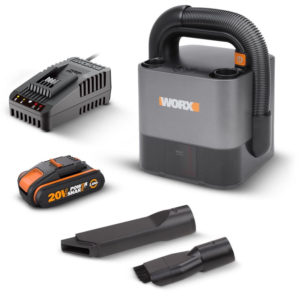 WorxWORX WX030 20Volt 2.0Ah. 30W/10Kpa Li-ion Flexi Esnek Hortumlu Profesyonel Kompakt Şarjlı SüpürgeWX030