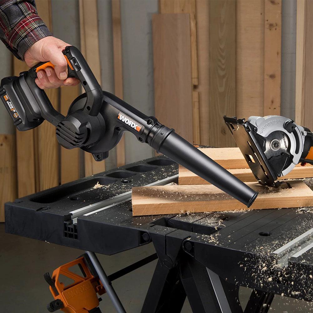 WorxWorx WX094.9 20Volt Profesyonel Şarjlı Devir Ayarlı Üfleyici (Akü Dahil Değildir)WX094.9