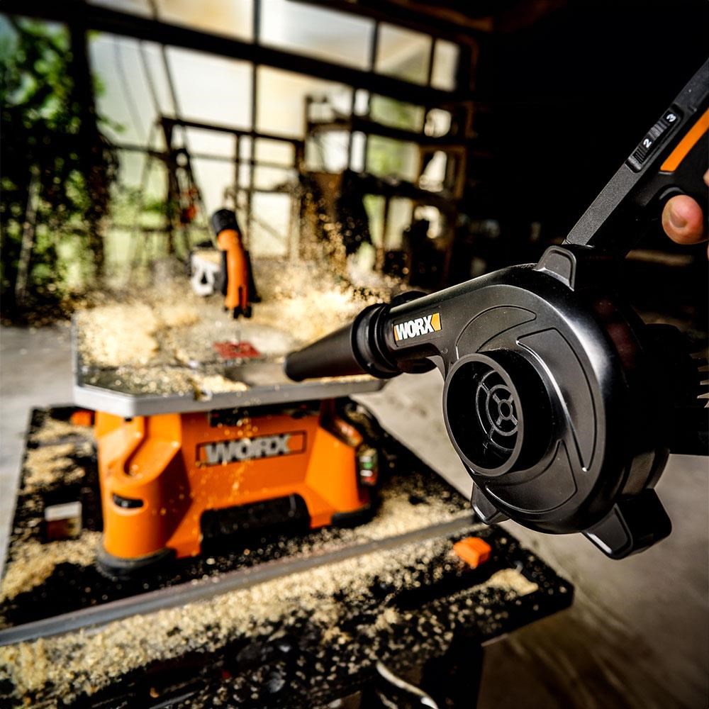 WorxWorx WX094.9 20Volt Profesyonel Şarjlı Devir Ayarlı Üfleyici (Akü Dahil Değildir)WX094.9