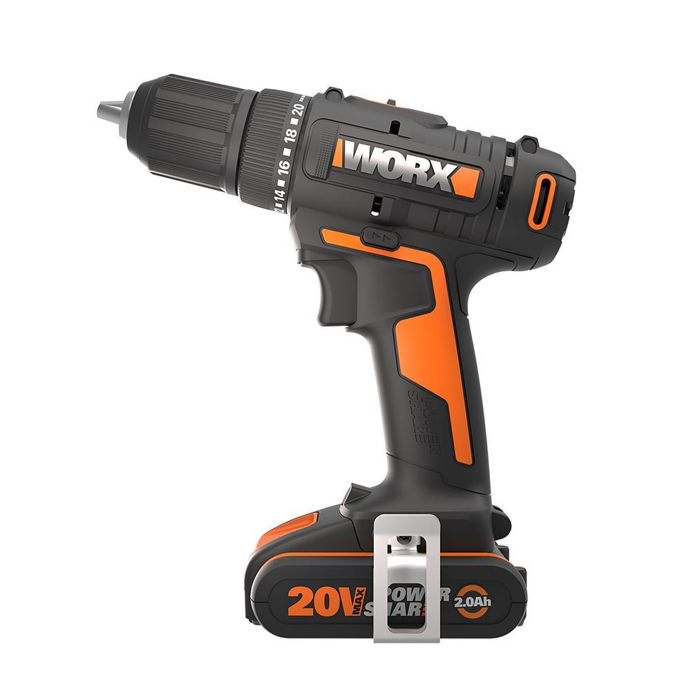 WorxWORX WX108 20Volt/2.0Ah. Li-ion Çift Akülü Profesyonel Şarjlı MatkapWX108